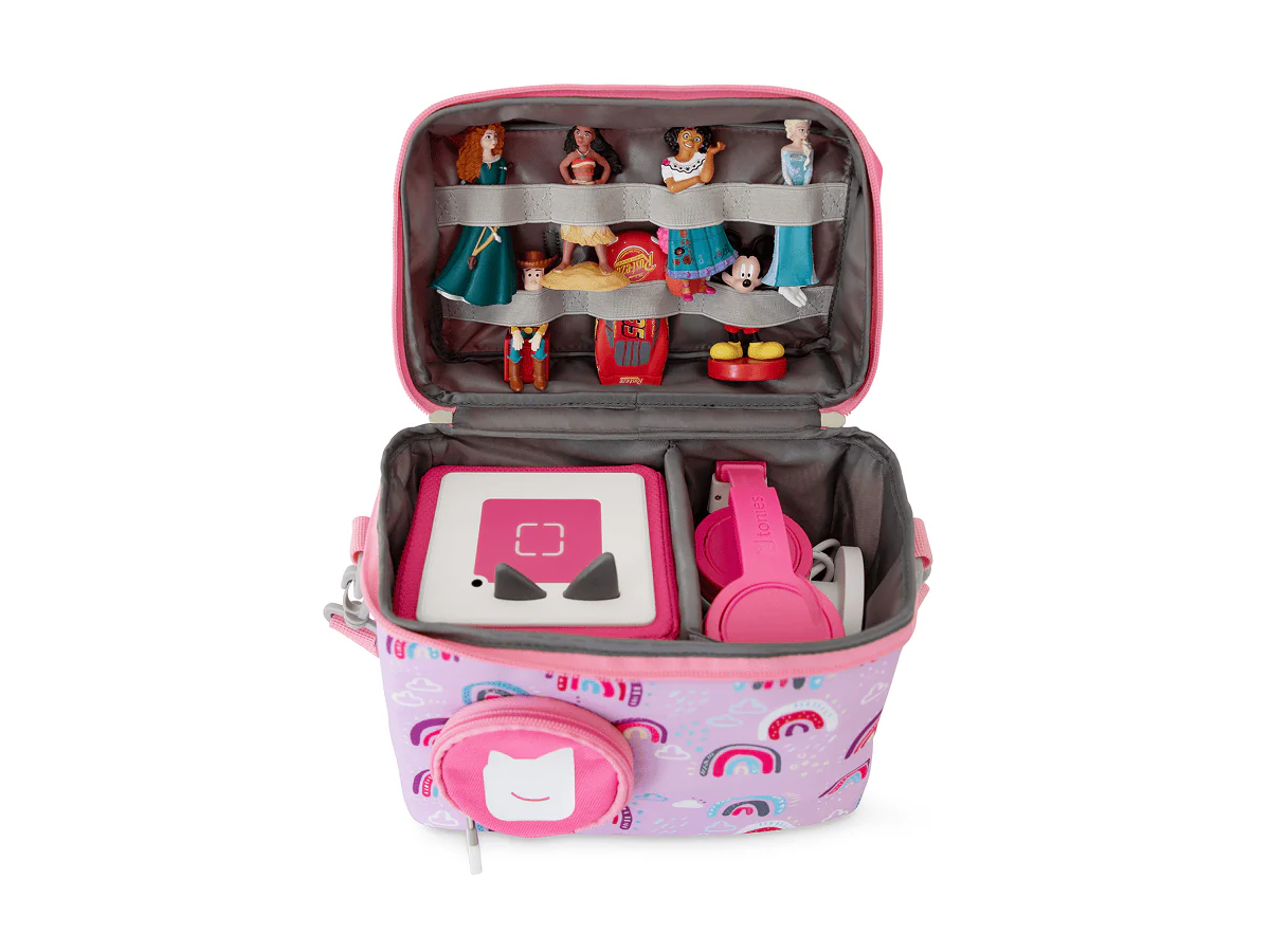 Listen & Go Bag for Toniebox - Pink Over The Rainbow - Image 3
