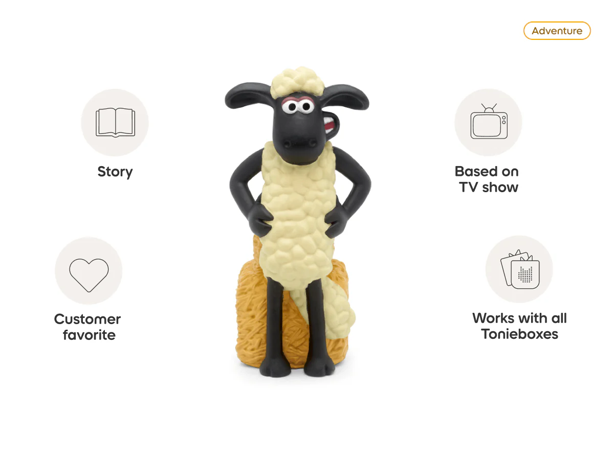 The Farmer's Llamas: Shaun the Sheep Tonie - Image 5