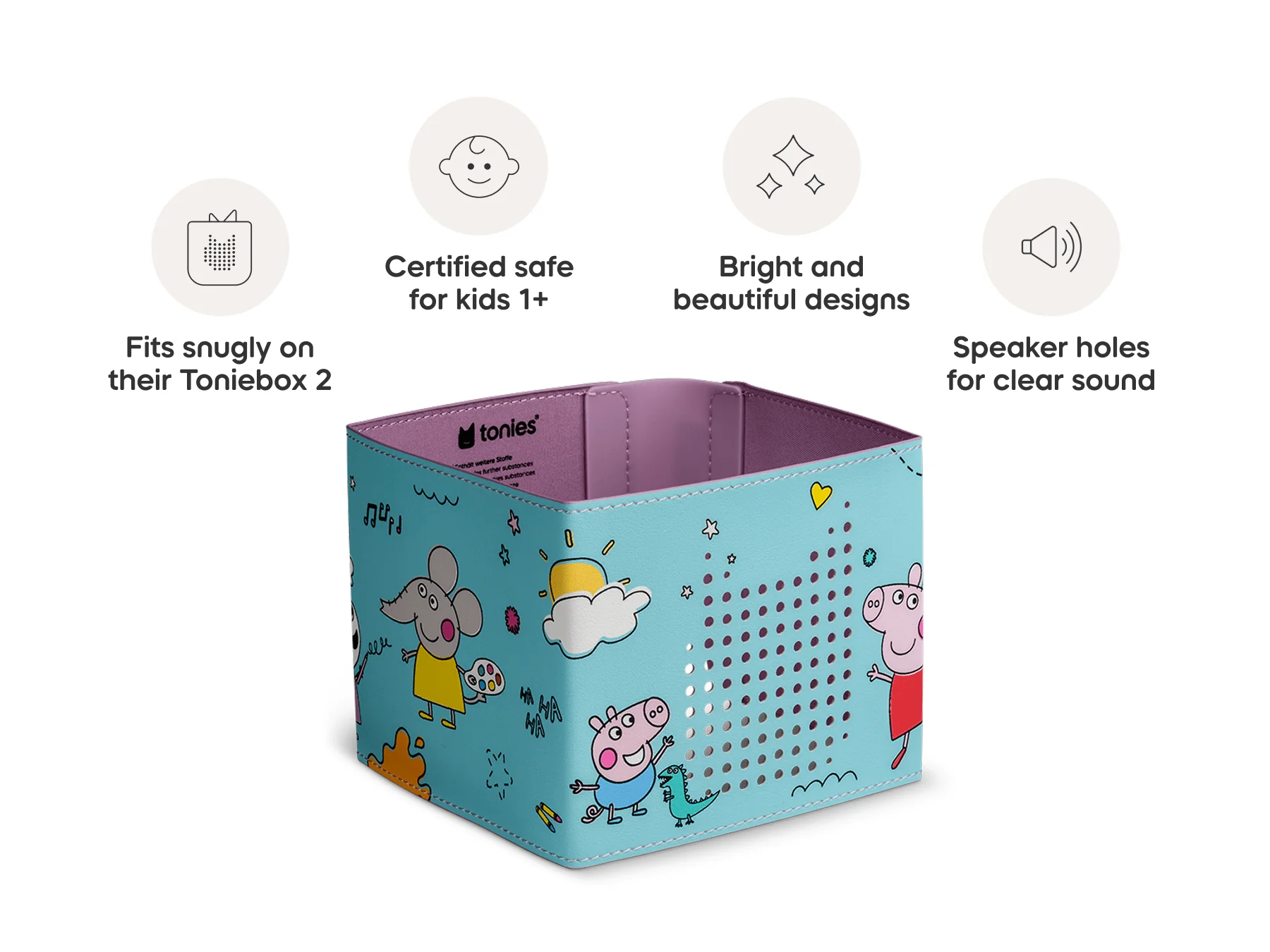 Toniebox 2 Sleeve: Peppa Pig - Image 4